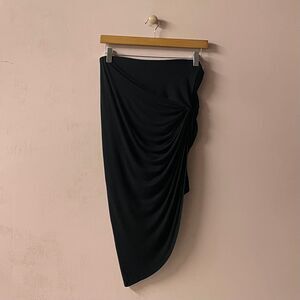 Charlotte Russe Black Asymmetrical Skirt Size S GUC